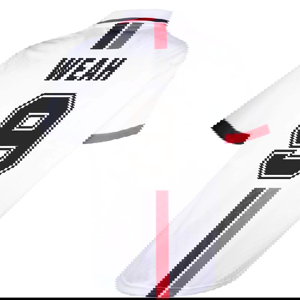 AC Milan 1996 Away Retro Shirt (Weah 9)