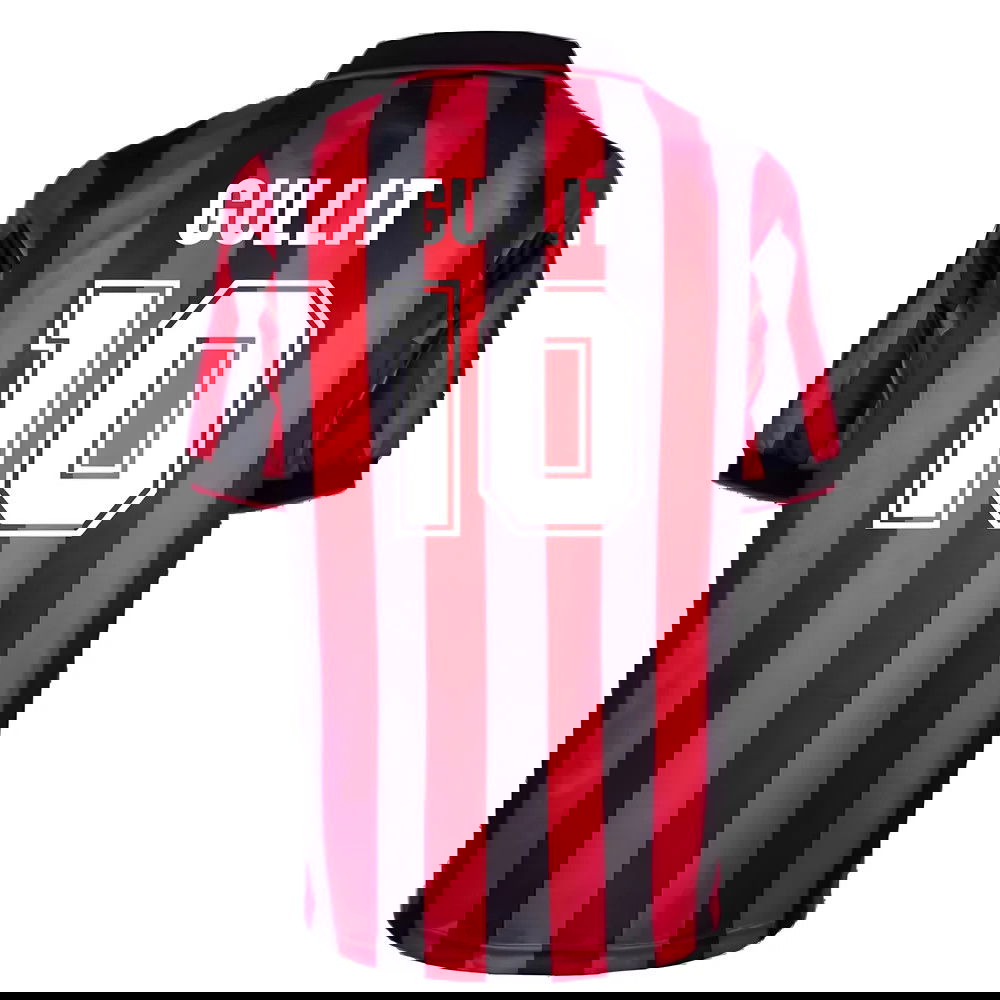AC Milan 1996 Home Retro Shirt (Gullit 10)