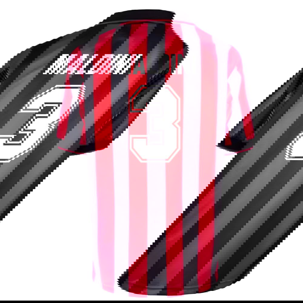 AC Milan 1996 Home Retro Shirt (MALDINI 3)