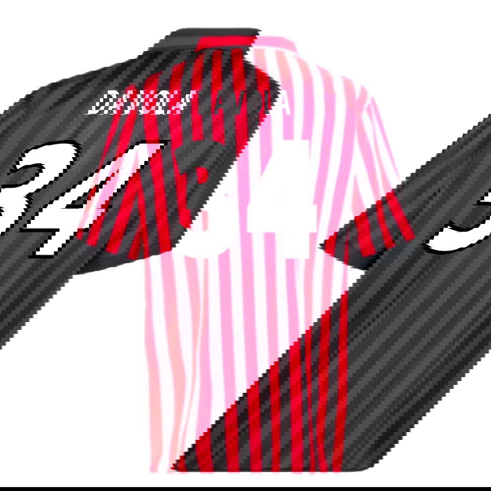 AC Milan 2000 Centenary Retro Football Shirt (Davola 34)