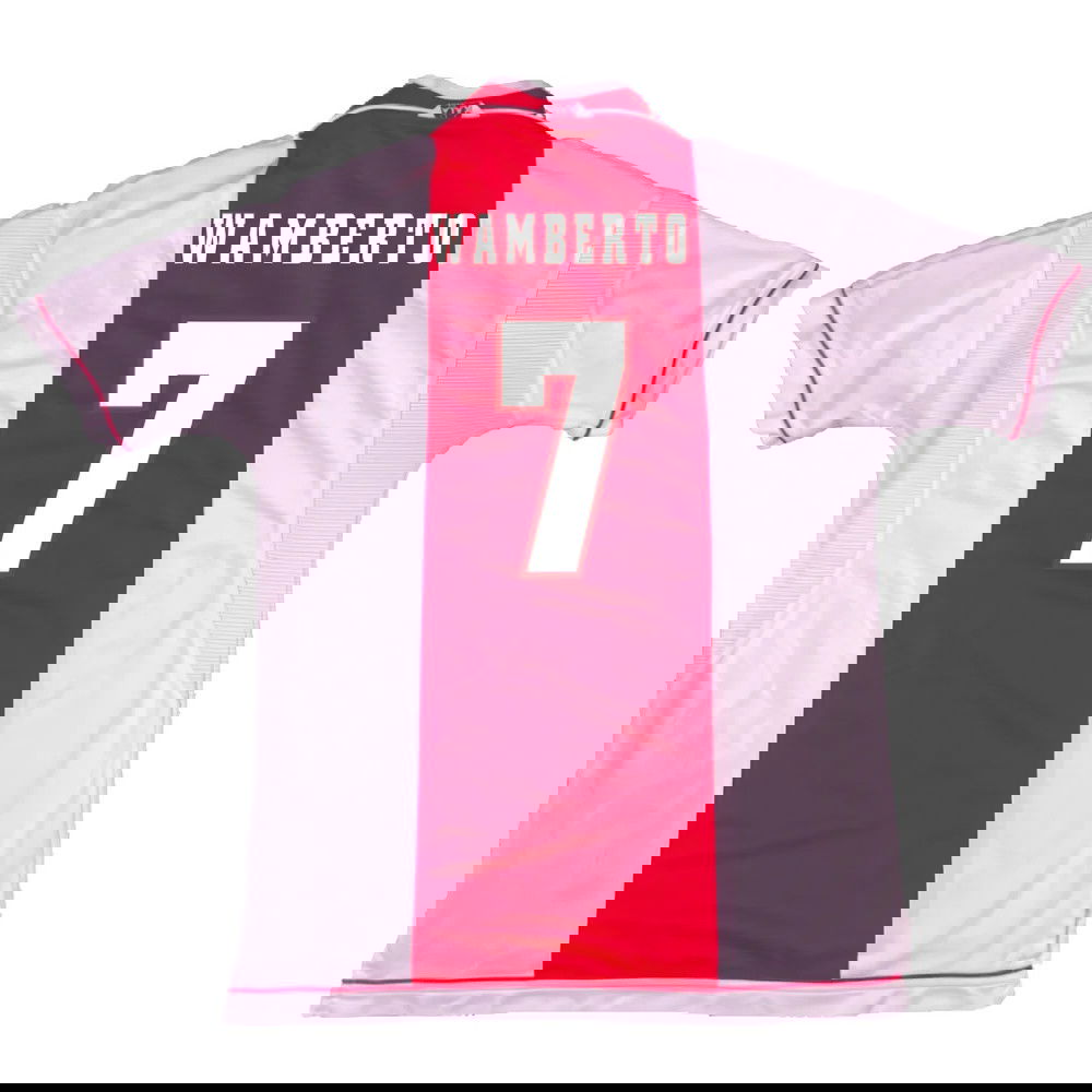 Ajax 1999-00 Home Shirt ((Excellent) M) (Wamberto 7)