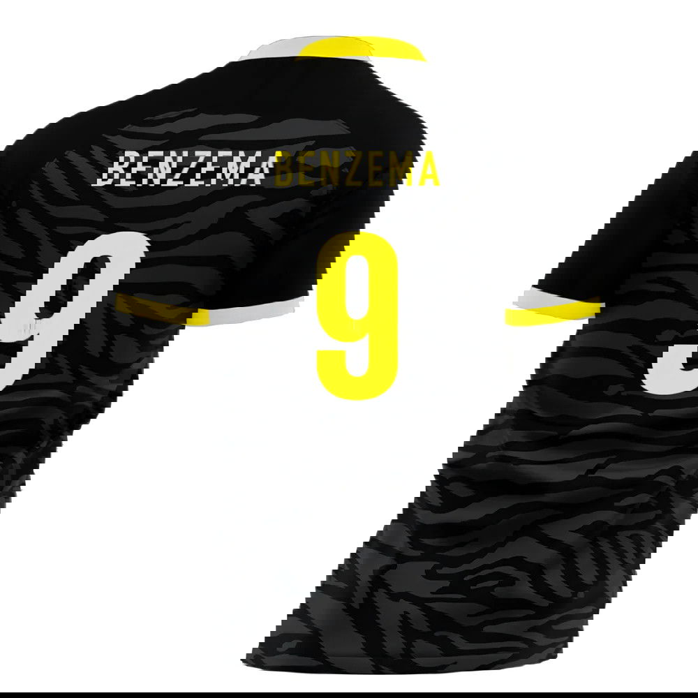  Al-Ittihad 2025-2026 Away Concept Football Kit (Libero) (Benzema 9)