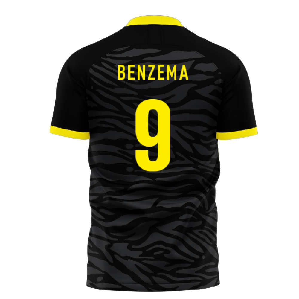 Al-Ittihad 2025-2026 Away Concept Football Kit (Libero) (Benzema 9)