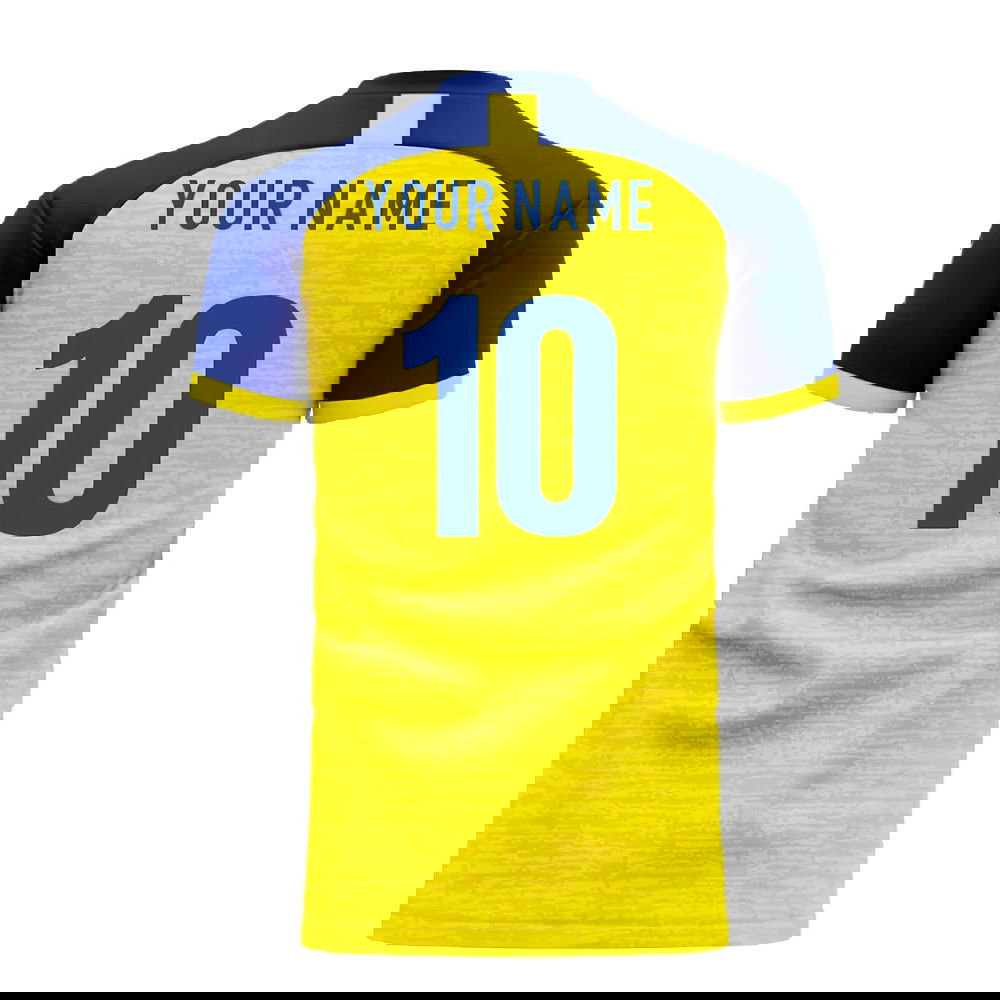  Al-Nassr 2025-2026 Home Concept Football Kit (Libero) - Kids (Your Name)