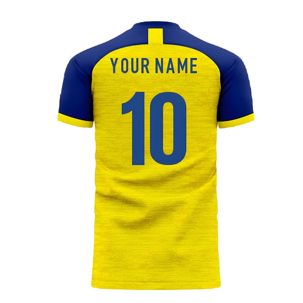  Al-Nassr 2025-2026 Home Concept Football Kit (Libero) - Little Boys (Your Name)