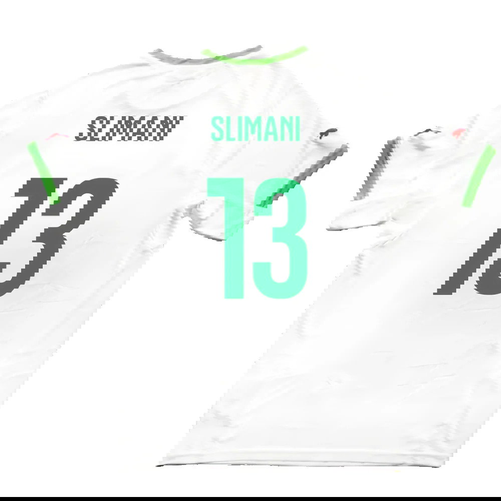 Algeria 2014-15 Home Shirt (M) (Slimani 13) (Fair)