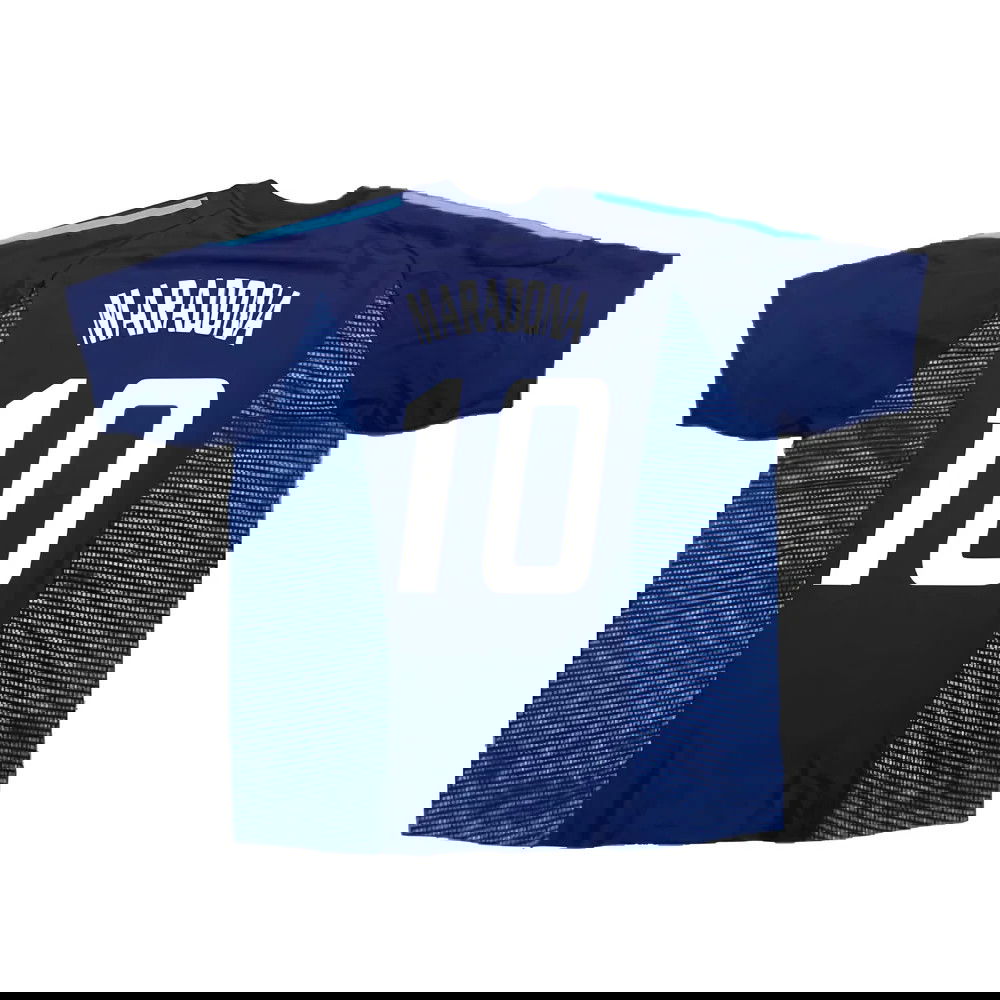 Argentina 2002-04 Away Shirt ((Excellent) XL) (MARADONA 10)