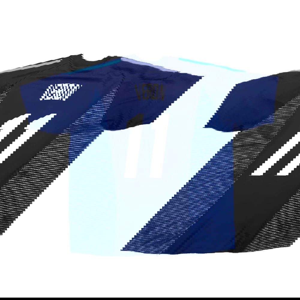 Argentina 2002-04 Away Shirt ((Excellent) XL) (Veron 11)