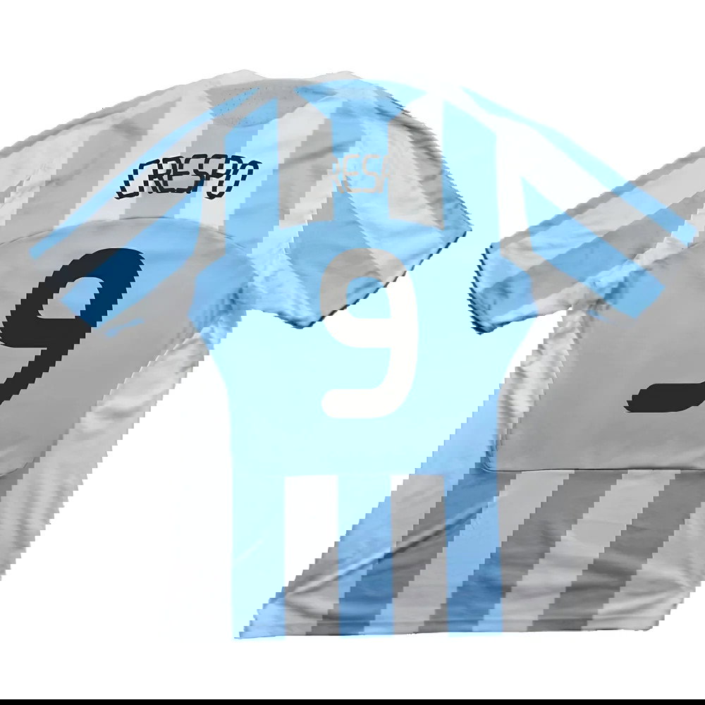Argentina 2008-09 Home Shirt (S) (Very Good) (Crespo 9)
