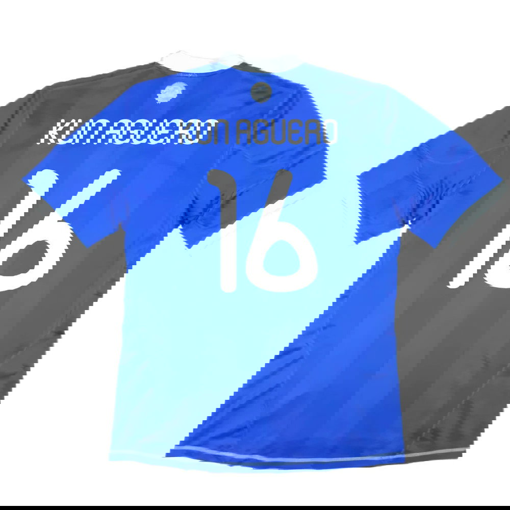 Argentina 2010-11 Away Shirt (S) (Very Good) (Kun Aguero 16)