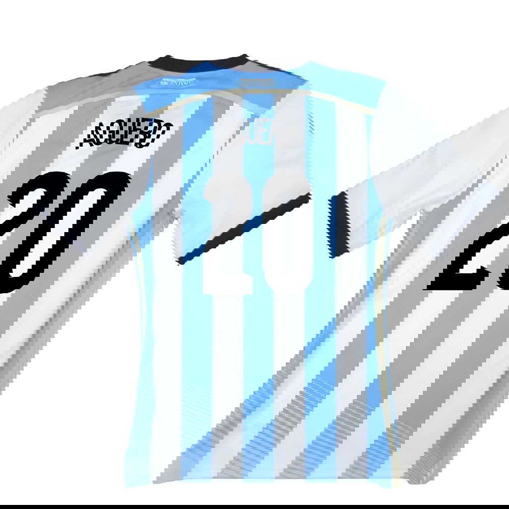 Argentina 2014-15 Home Shirt (XL) (Very Good) (Aguero 20)