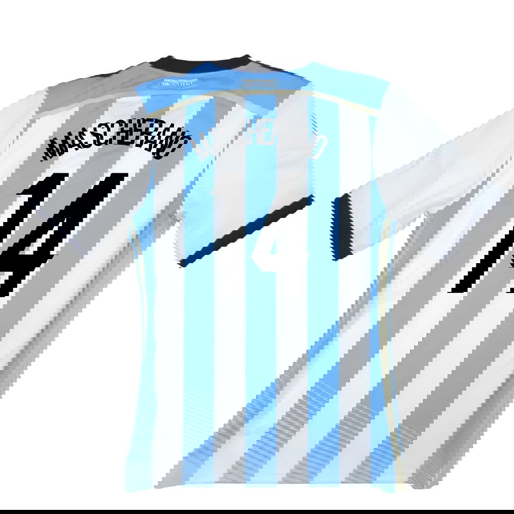 Argentina 2014-15 Home Shirt (XL) (Very Good) (Mascherano 14)
