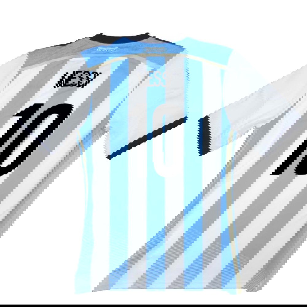 Argentina 2014-15 Home Shirt (XL) (Very Good) (Messi 10)