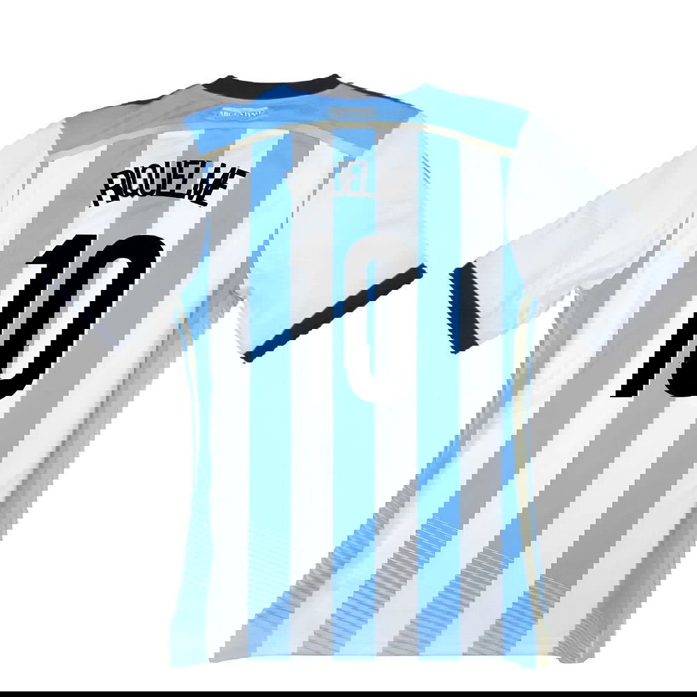 Argentina 2014-15 Home Shirt (XL) (Very Good) (Riquelme 10)