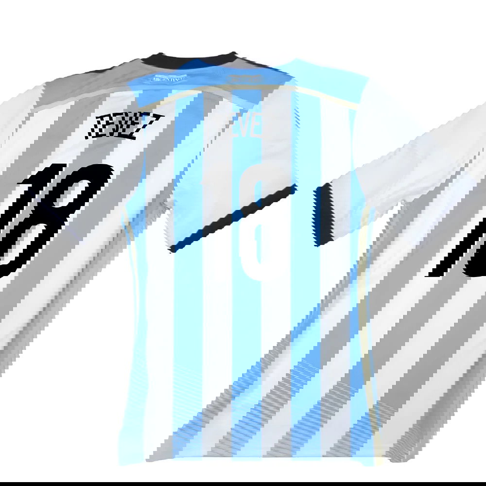 Argentina 2014-15 Home Shirt (XL) (Very Good) (Tevez 18)