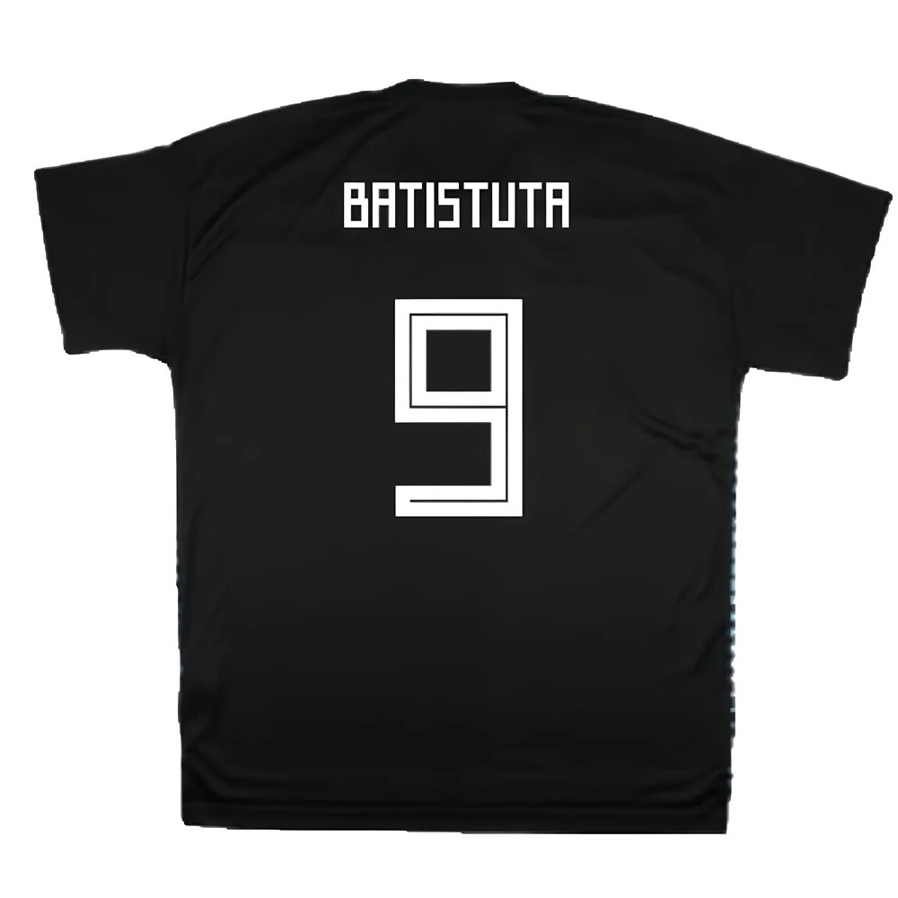 Argentina 2018-19 Adidas Pre-Match Shirt (XL) (Mint) (Batistuta 9)