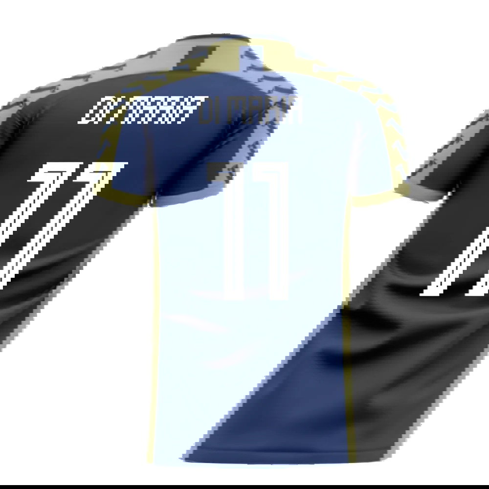 Argentina 2025-2026 Away Concept Football Kit (Viper) (DI MARIA 11)