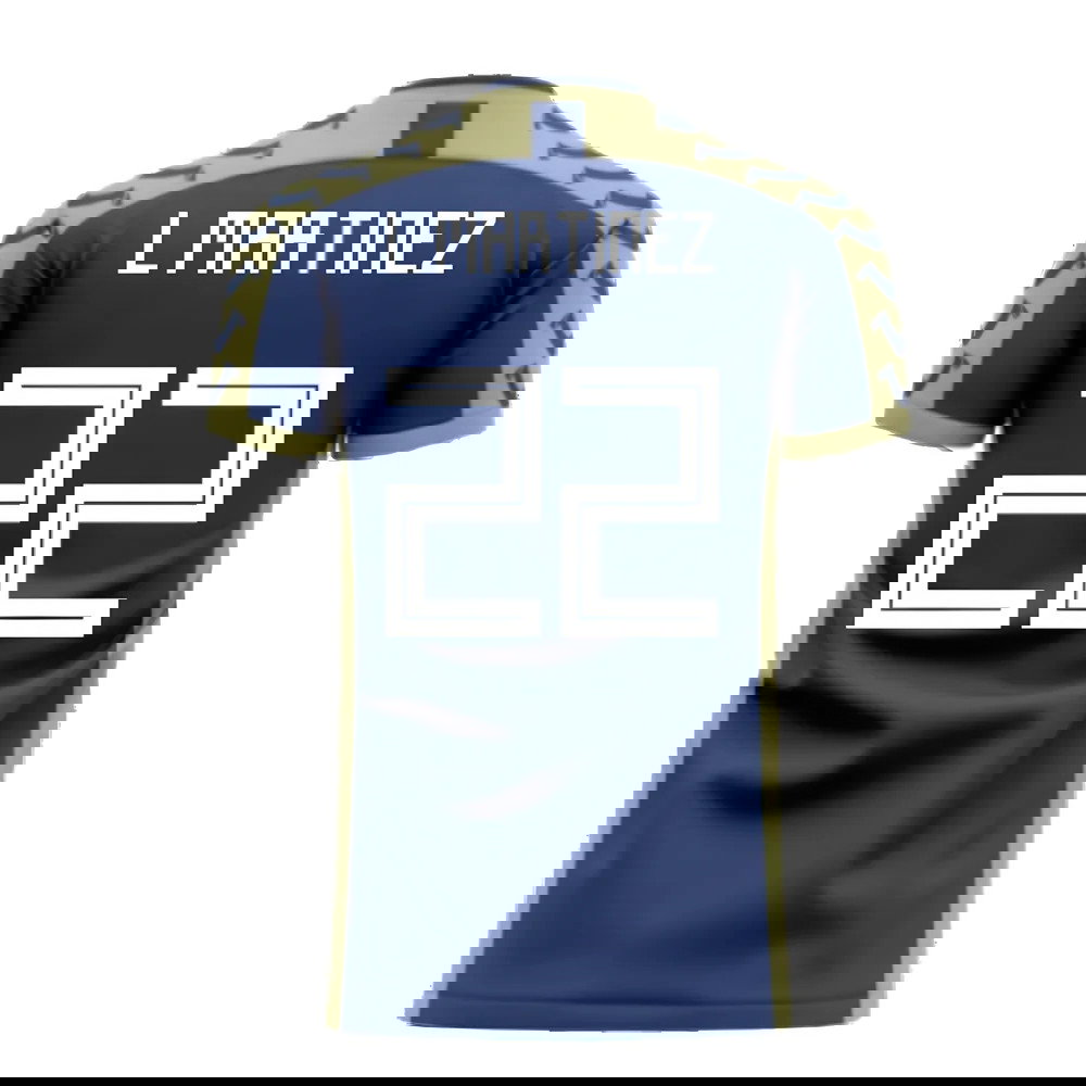 Argentina 2025-2026 Away Concept Football Kit (Viper) (L MARTINEZ 22)