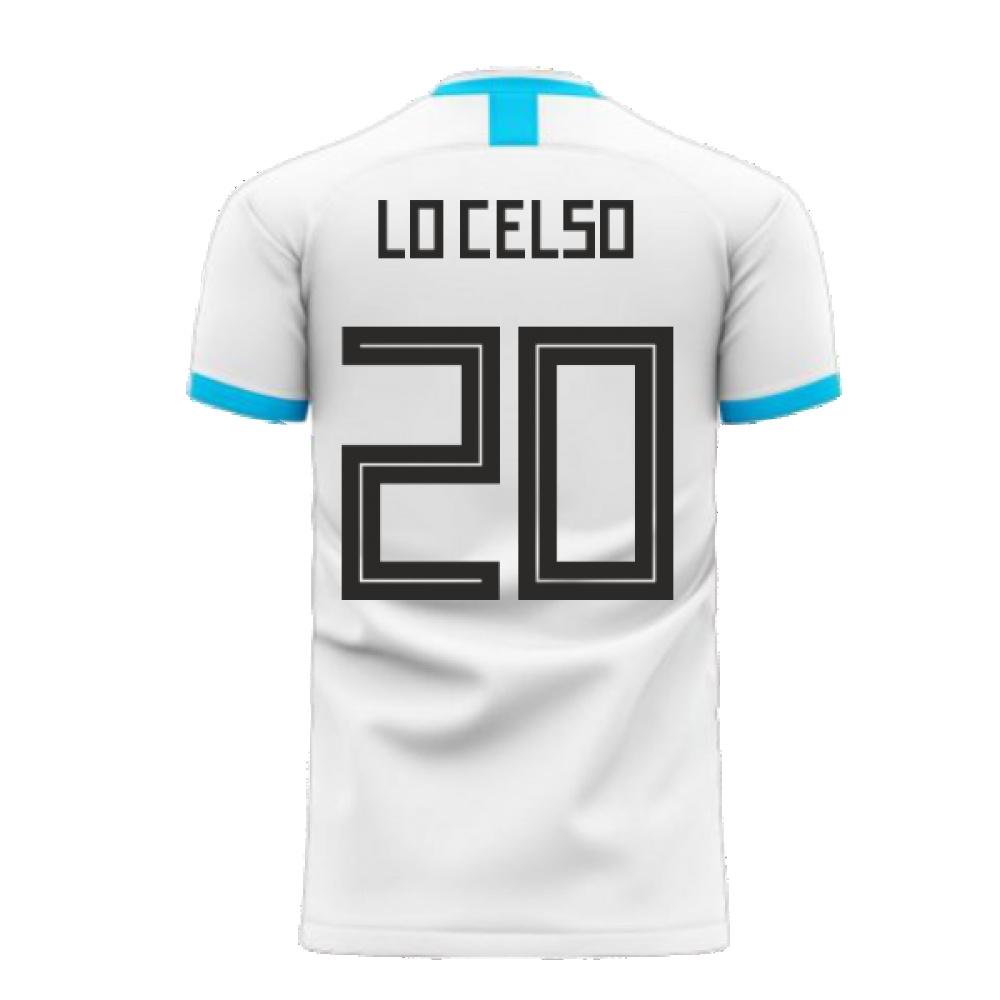 Argentina 2025-2026 Home Concept Football Kit (Libero) (LO CELSO 20)
