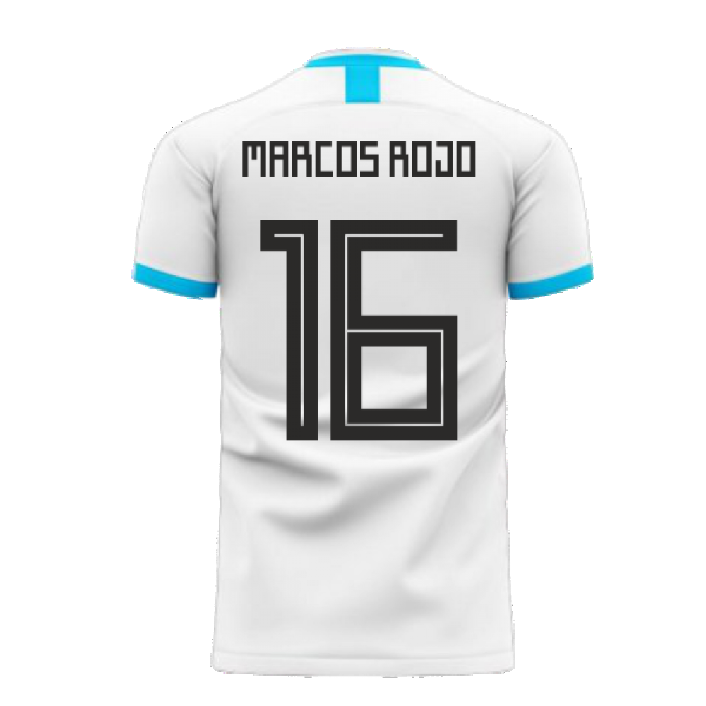 Argentina 2025-2026 Home Concept Football Kit (Libero) (MARCOS ROJO 16)