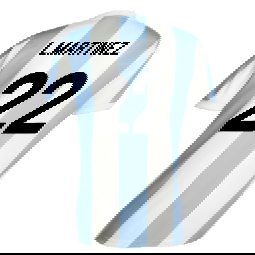 Argentina 50th Anniversary Limited Edition Shirt (L.MARTINEZ 22)