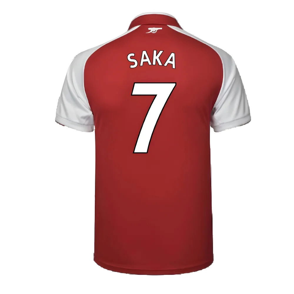 Arsenal 17/18 Home Football Shirt Adult Size XS ((Excellent) XS) (Saka 7)