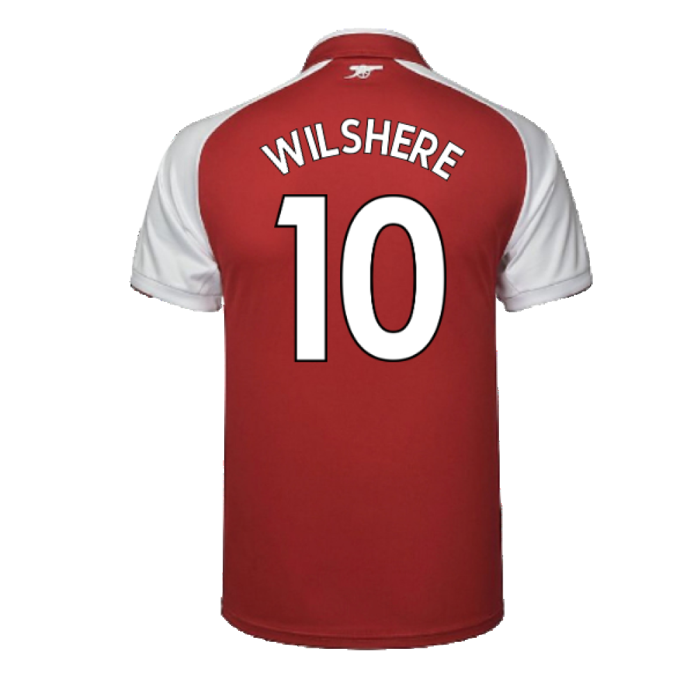 Arsenal 17/18 Home Football Shirt Adult Size XS ((Excellent) XS) (Wilshere 10)