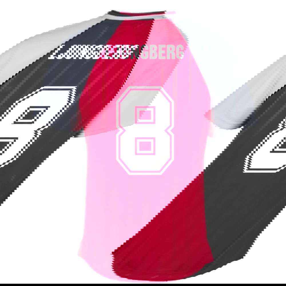 Arsenal 1988 Home Retro Football Shirt (LJUNGBERG 8)