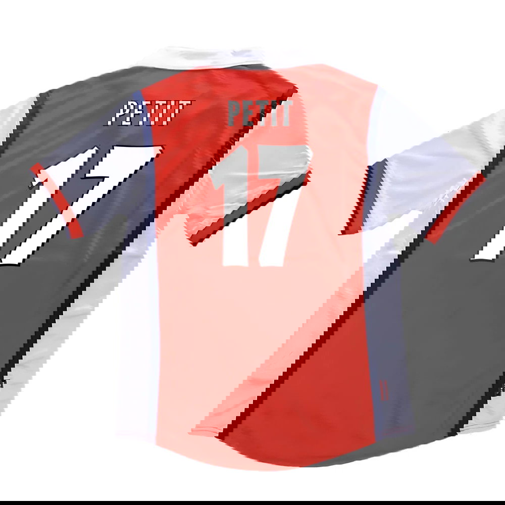 Arsenal 1998-99 Home Shirt (S) (Very Good) (Vieira 4)