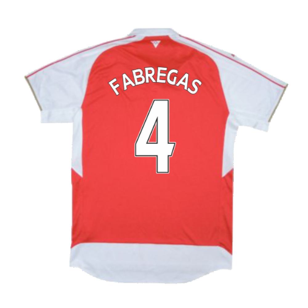 Arsenal 2015-16 Home Shirt (Excellent) (Fabregas 4)