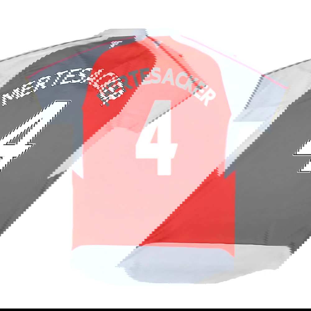 Arsenal 2015-16 Home Shirt (Excellent) (Mertesacker 4)