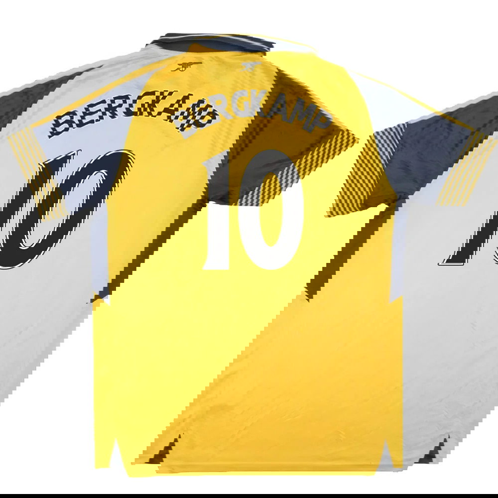 Arsenal 2016-17 Away Shirt (S) (Very Good) (BERGKAMP 10)