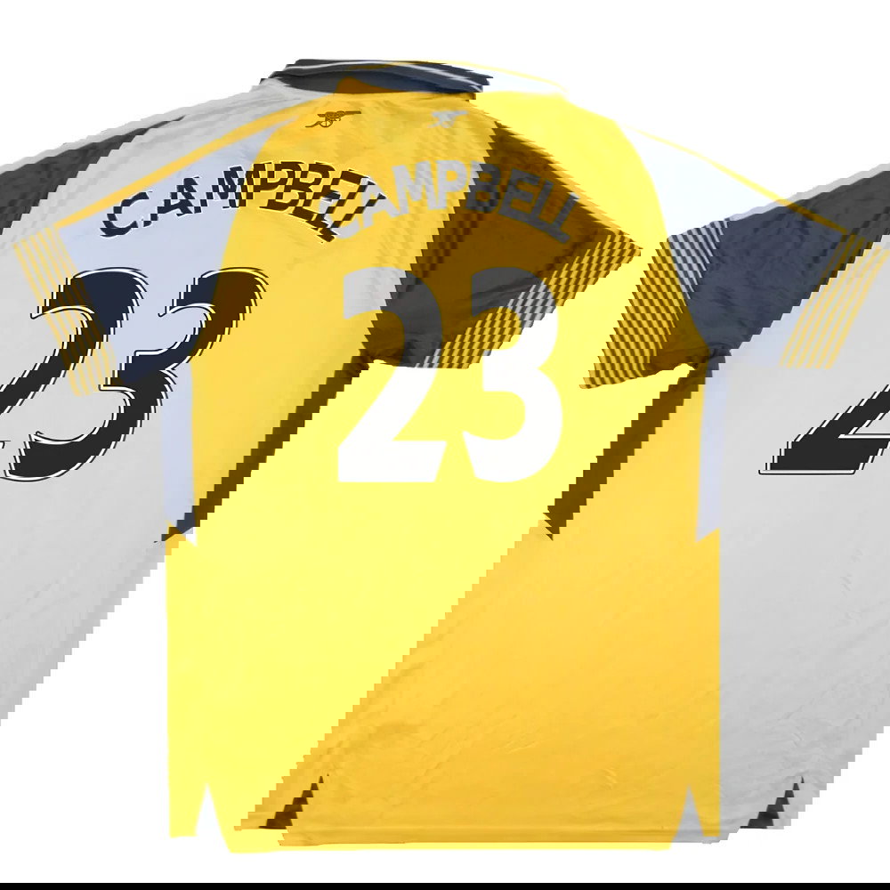 Arsenal 2016-17 Away Shirt (S) (Very Good) (CAMPBELL 23)