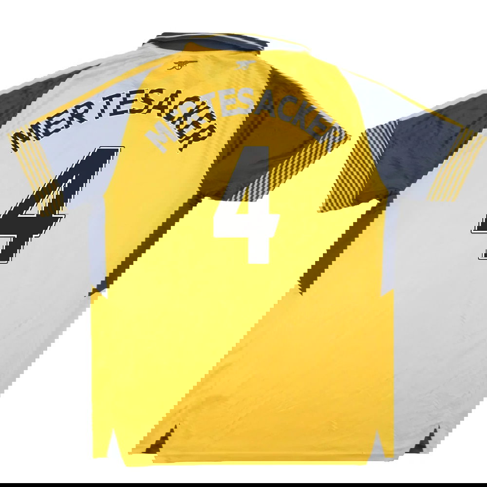 Arsenal 2016-17 Away Shirt (S) (Very Good) (Mertesacker 4)