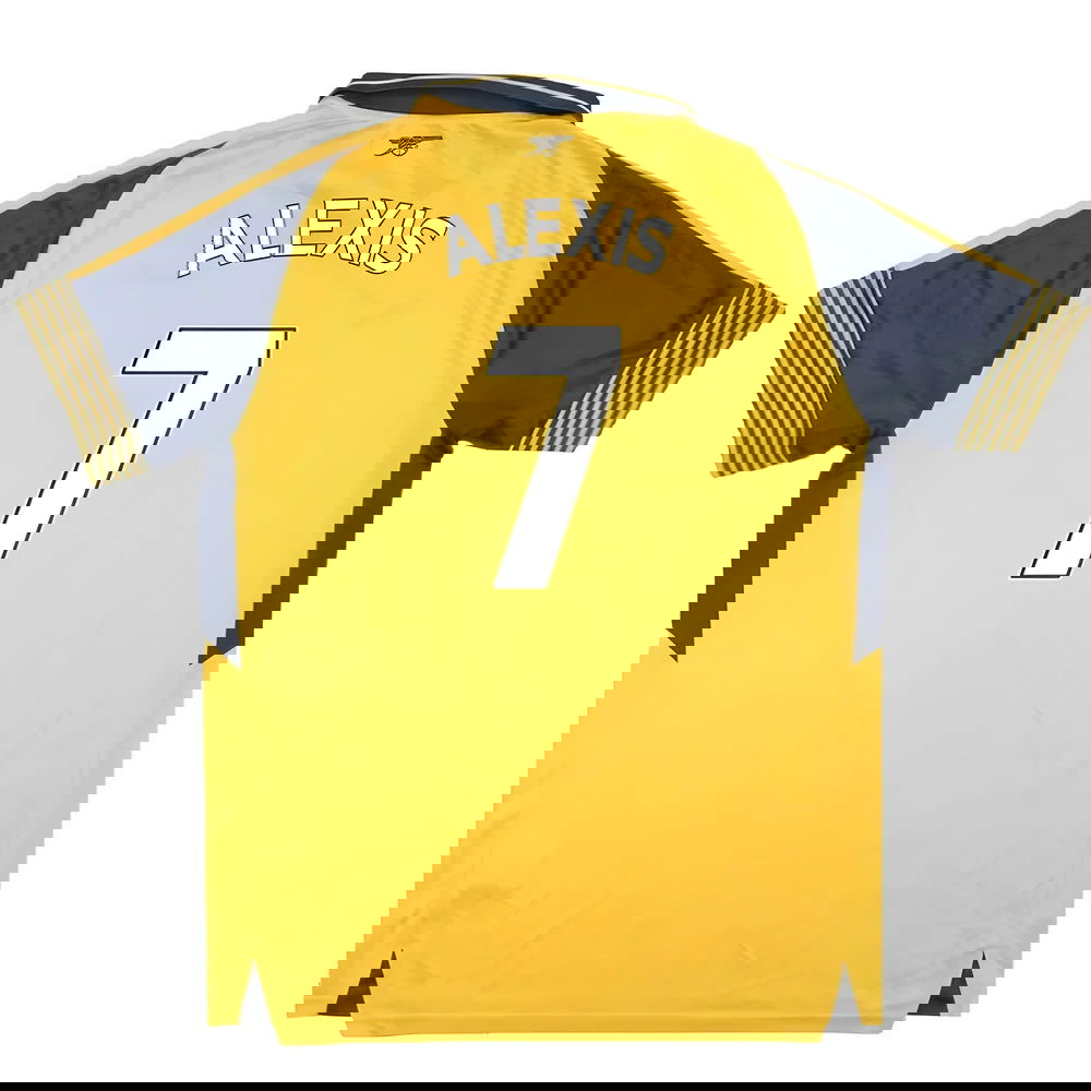 Arsenal 2016-17 Away Shirt ((Mint) S) (Alexis 7)