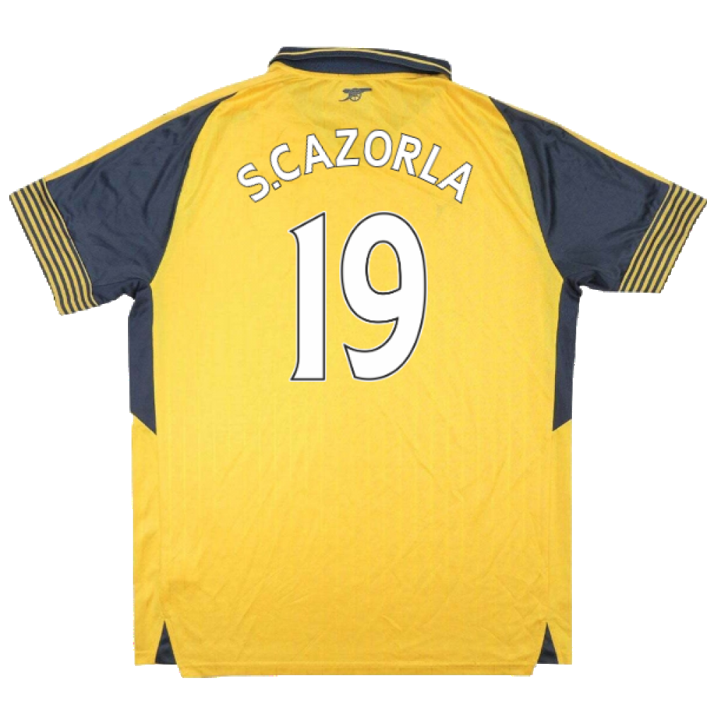 Arsenal 2016-17 Away Shirt ((Mint) S) (S.Cazorla 19)