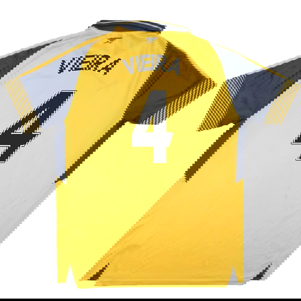 Arsenal 2016-17 Away Shirt (S) (Very Good) (Vieira 4)