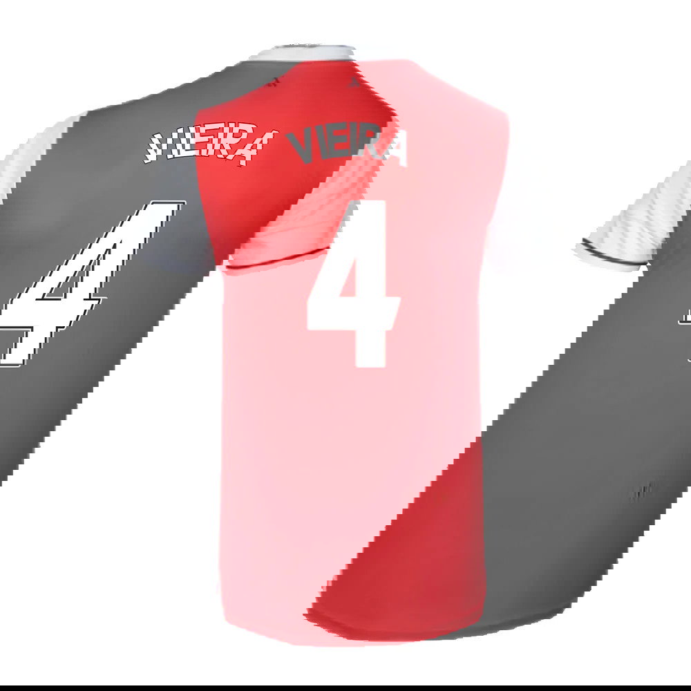 Arsenal 2016-17 Home Shirt (XL) (Excellent) (Vieira 4)