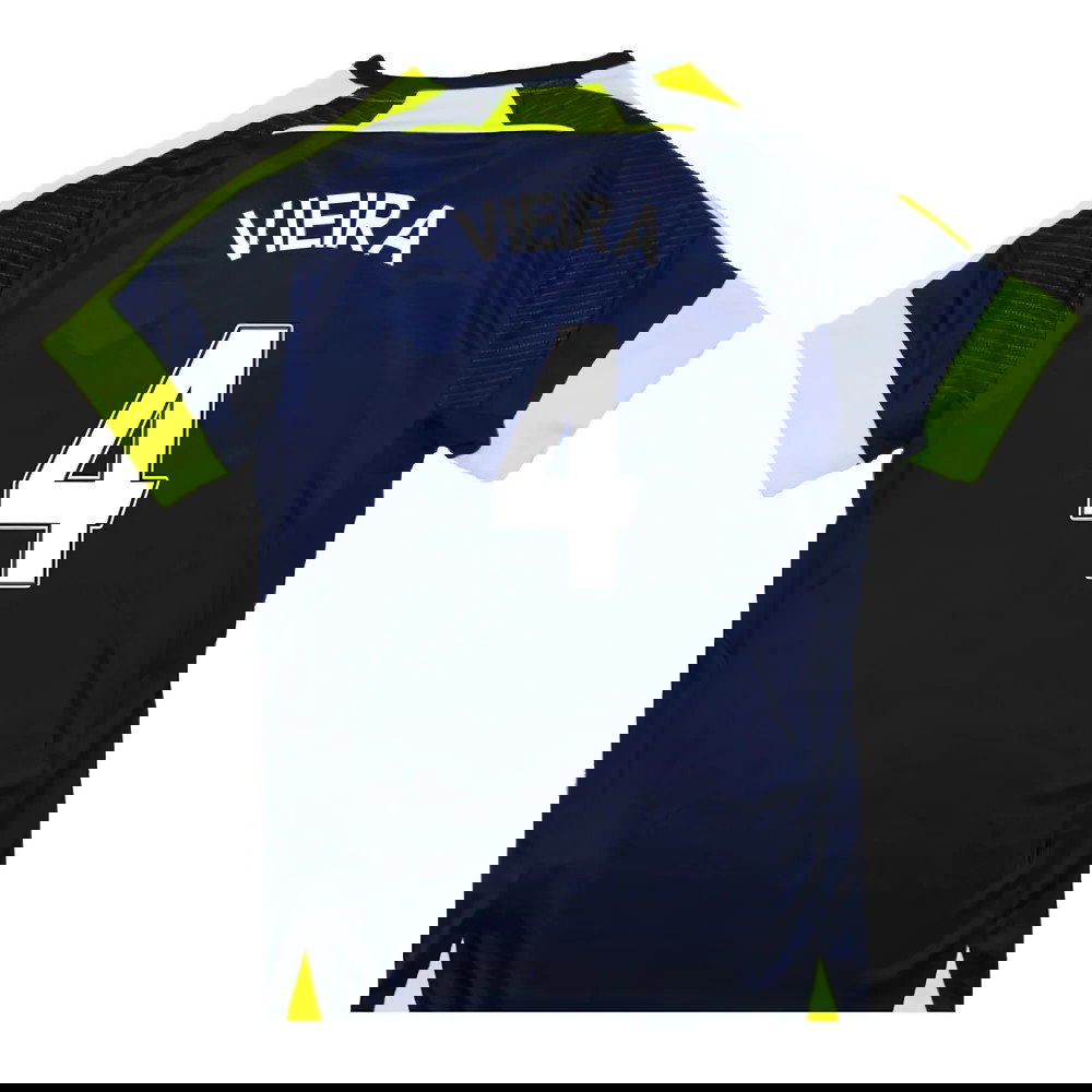 Arsenal 2016-17 Third Shirt (XS) (Mint) (Vieira 4)