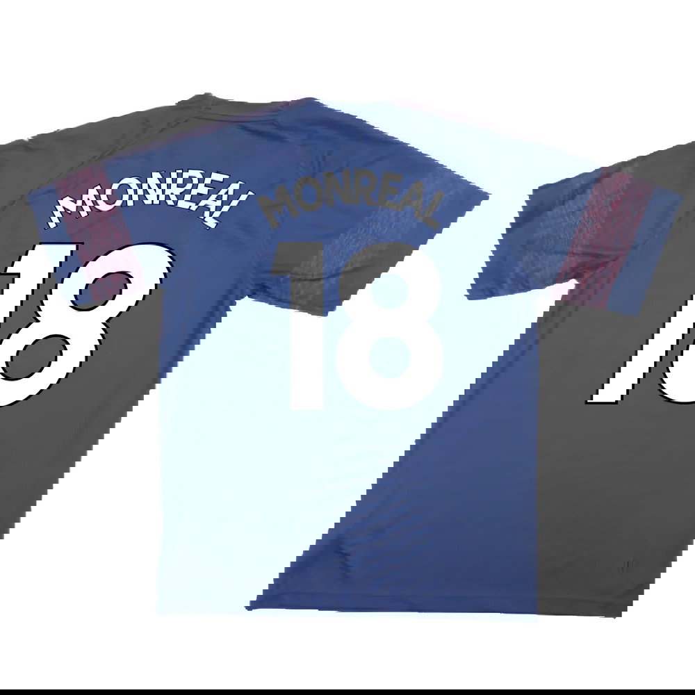 Arsenal 2018-19 Away Shirt (S) (Excellent) (Monreal 18)