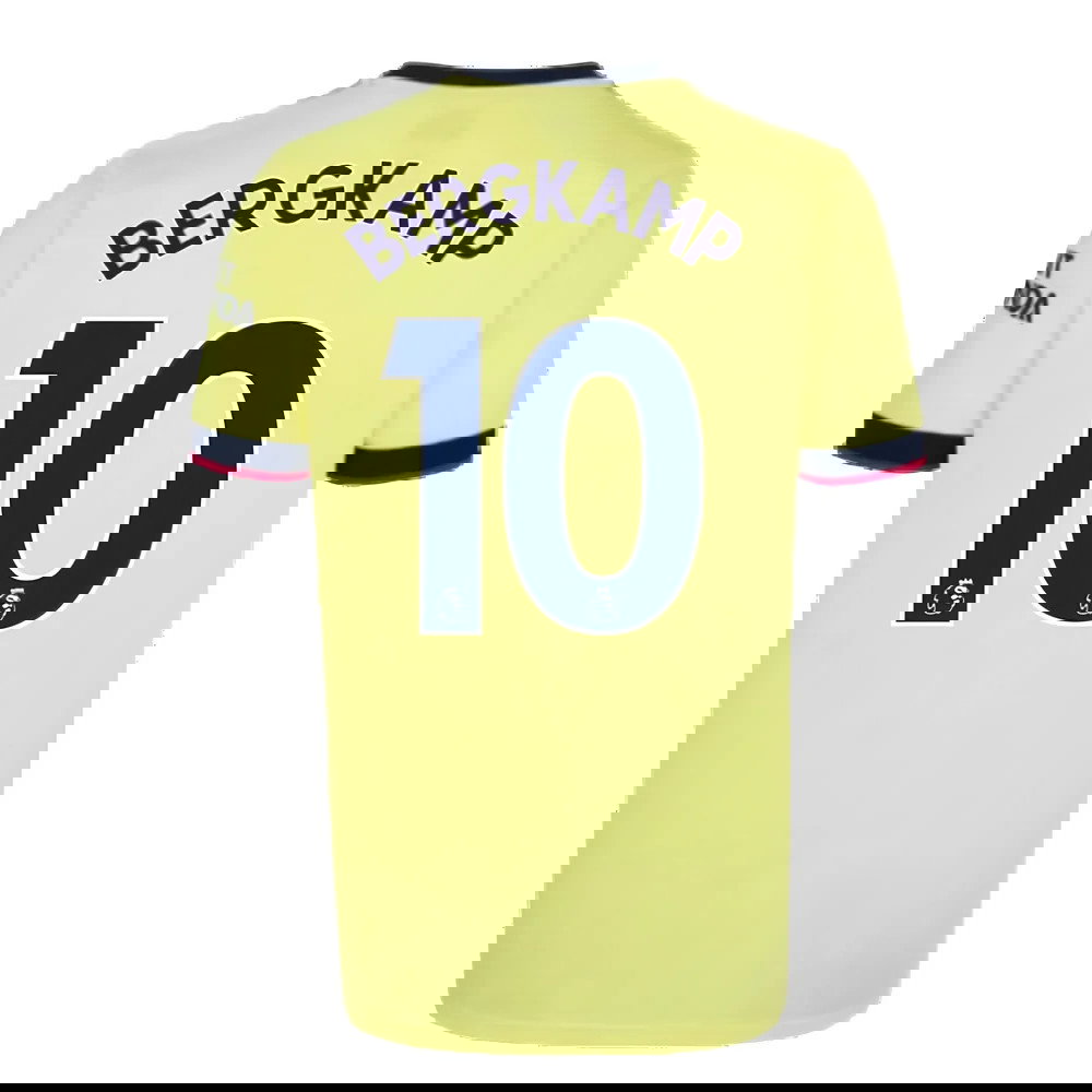 Arsenal 2021-2022 Away Shirt (BERGKAMP 10)