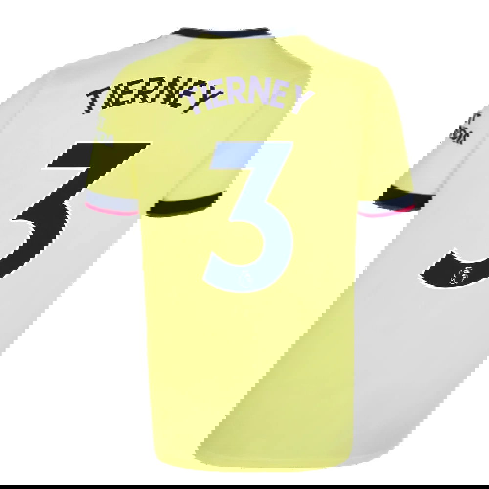 Arsenal 2021-2022 Away Shirt (TIERNEY 3)
