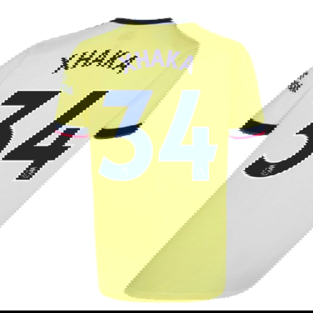 Arsenal 2021-2022 Away Shirt (XHAKA 34)
