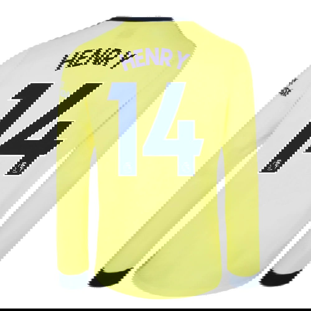 Arsenal 2021-2022 Long Sleeve Away Shirt (HENRY 14)