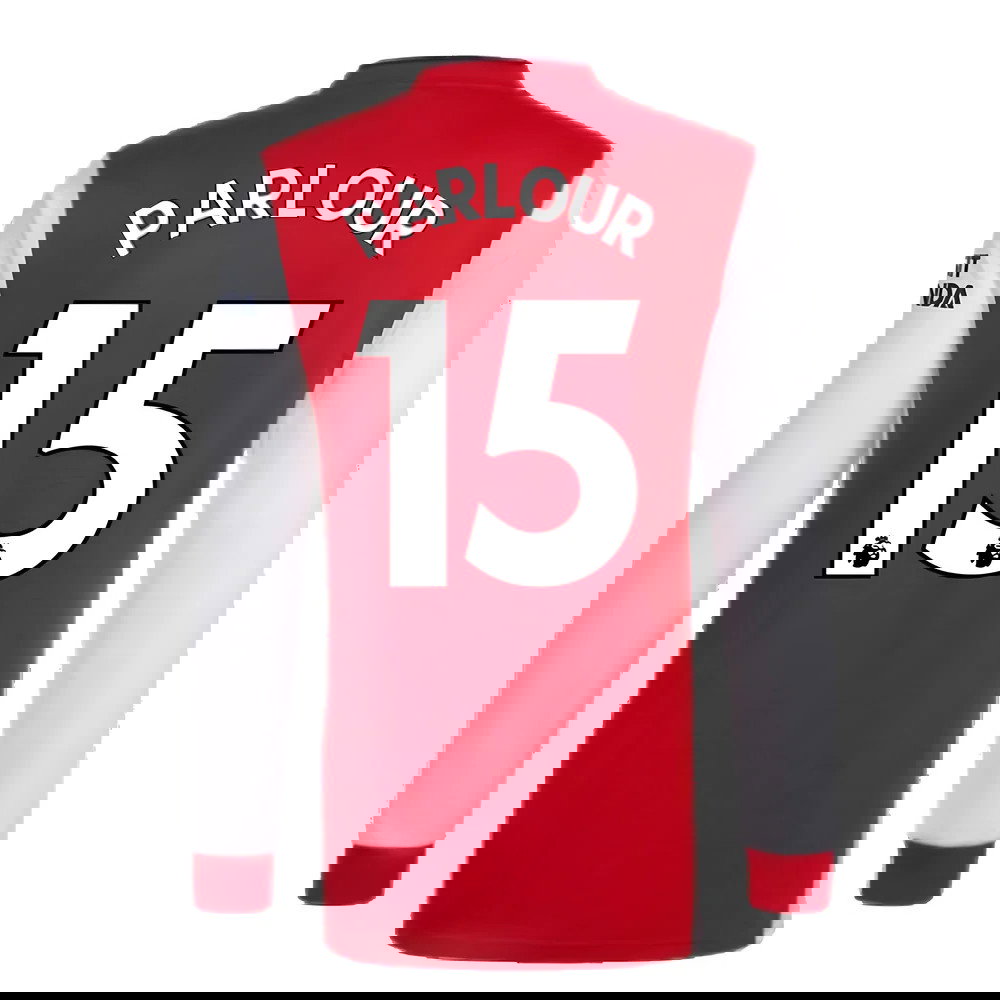 Arsenal 2021-2022 Long Sleeve Home Shirt (PARLOUR 15)