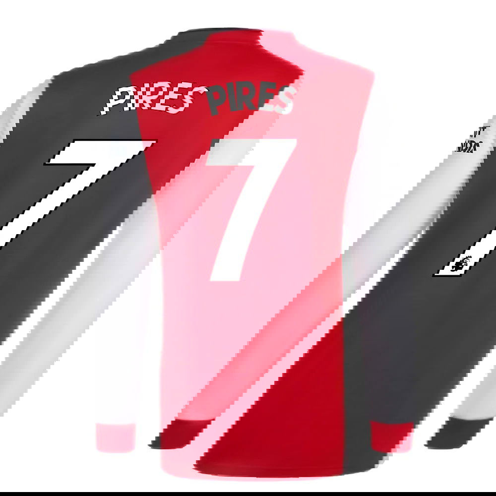 Arsenal 2021-2022 Long Sleeve Home Shirt (PIRES 7)