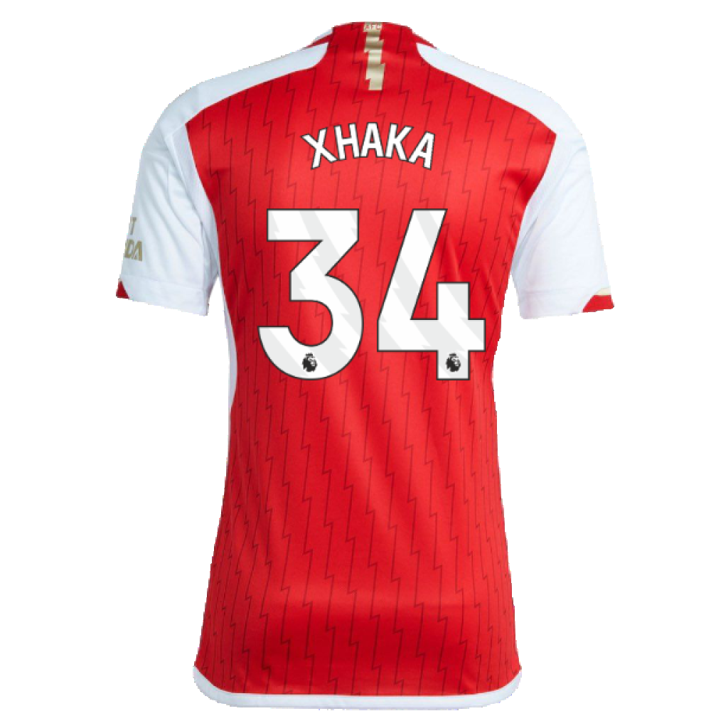 Arsenal 2023-24 Home Shirt (XXLB) (Xhaka 34) (Excellent)