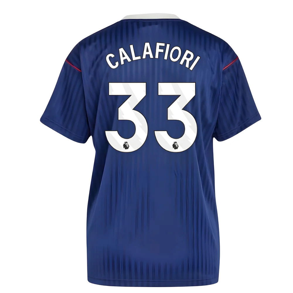 Arsenal Terrace Icons Shirt (Navy) (Calafiori 33)