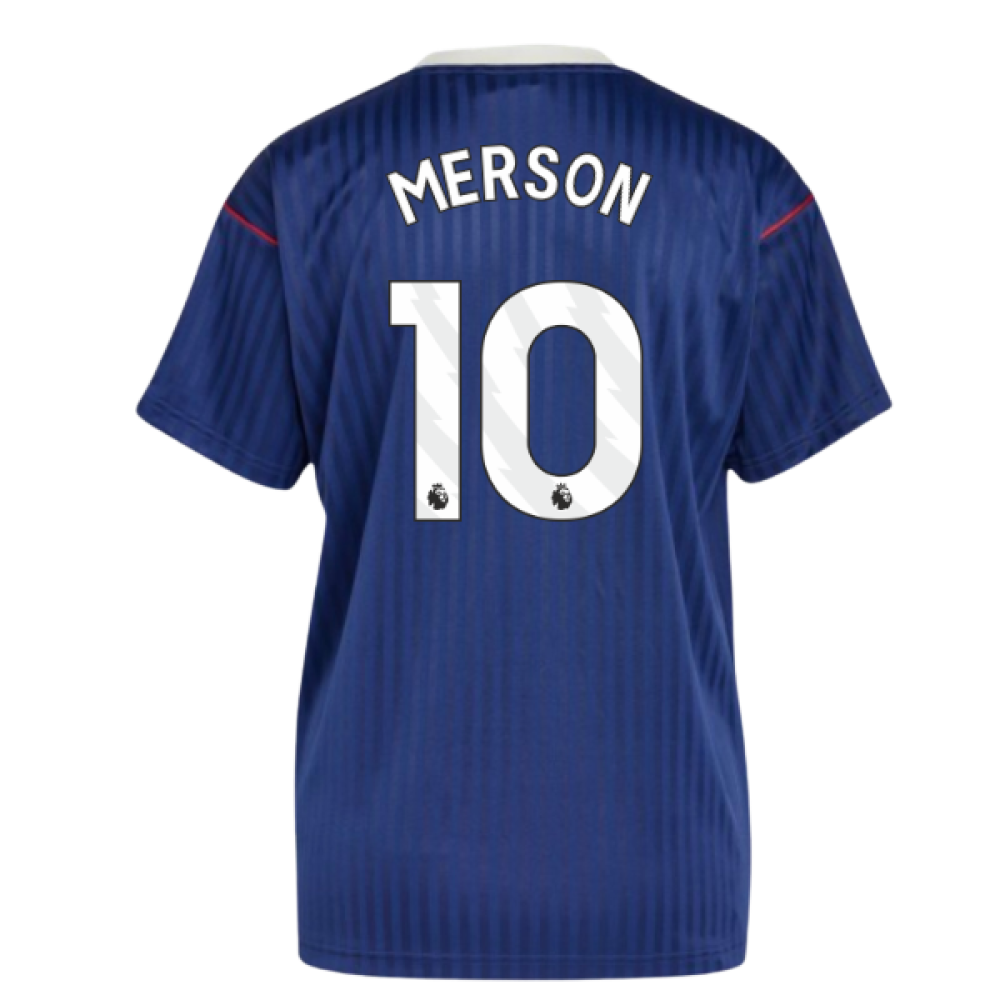 Arsenal Terrace Icons Shirt (Navy) (Merson 10)