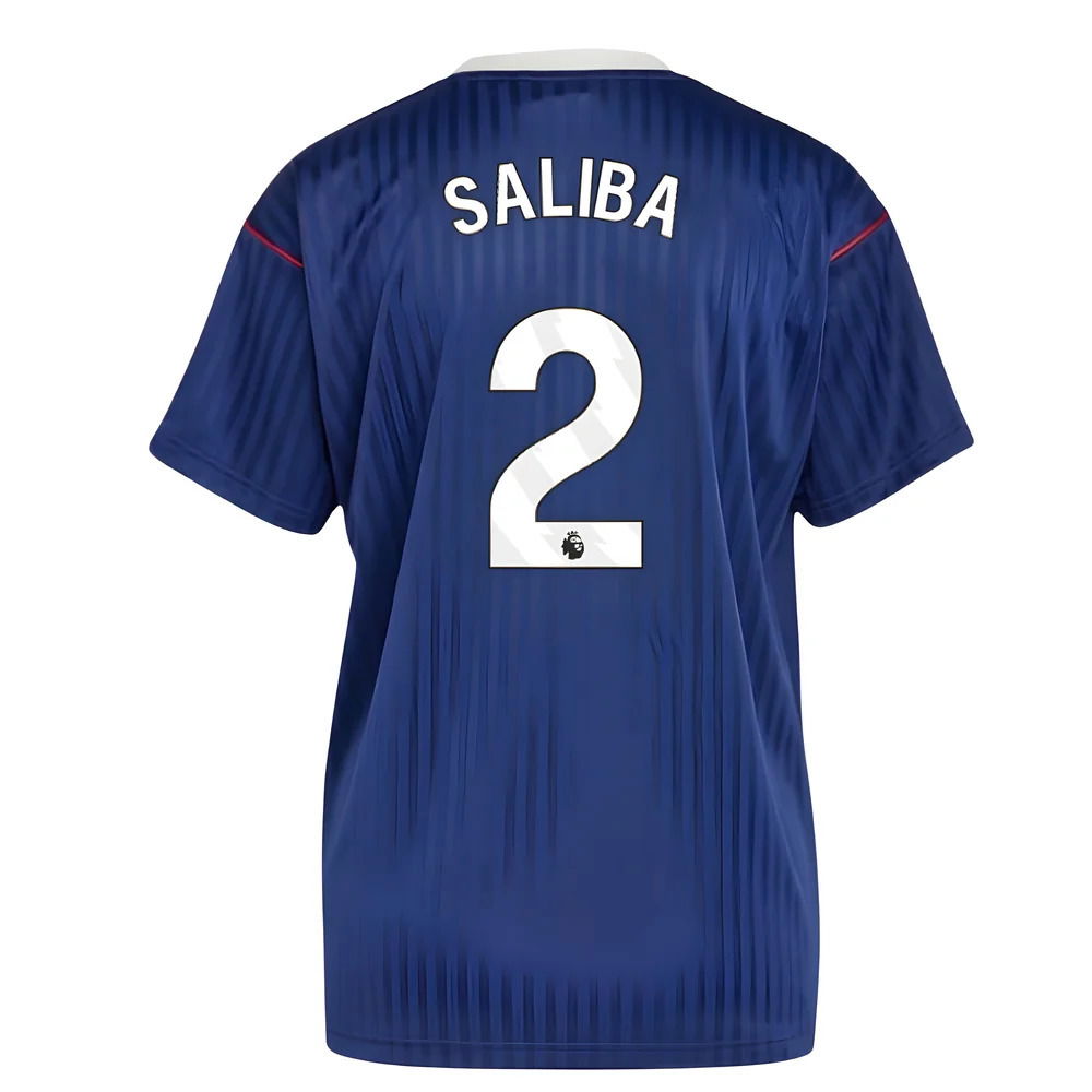 Arsenal Terrace Icons Shirt (Navy) (Saliba 2)